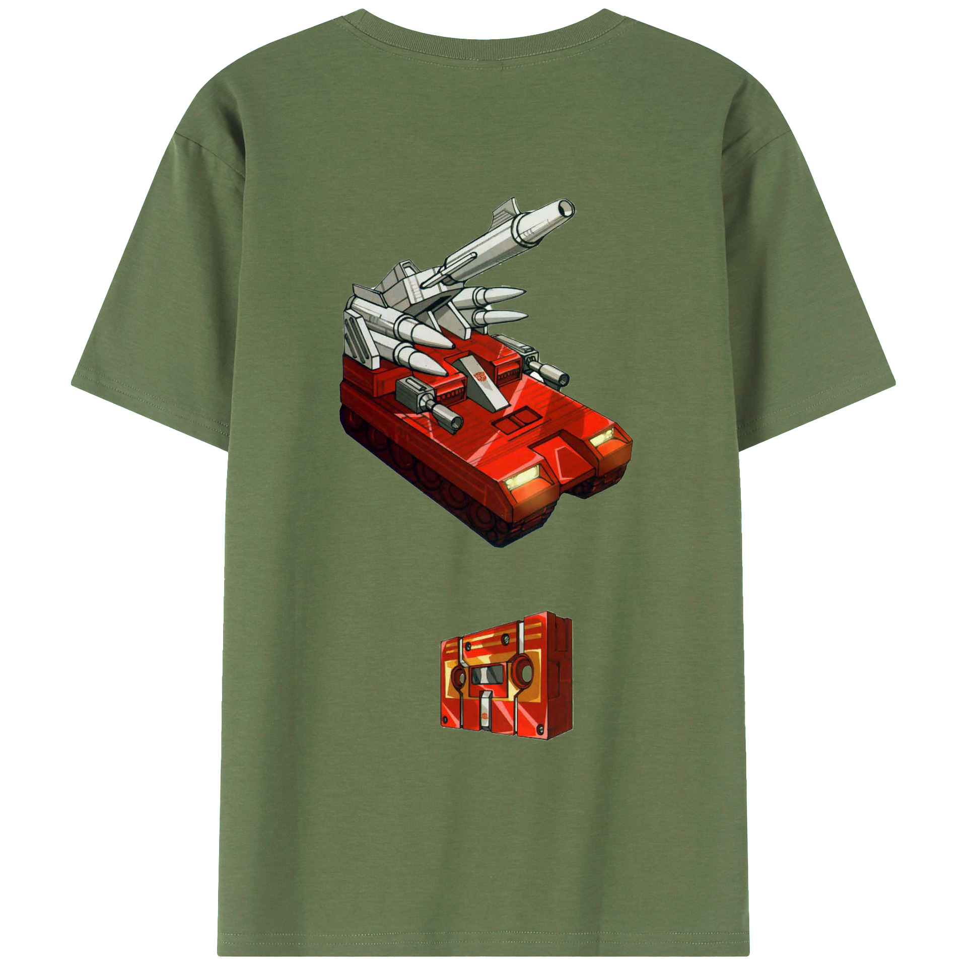 （画像用）  綿100％ メンズ半袖Tシャツ（バックプリント） 通気性